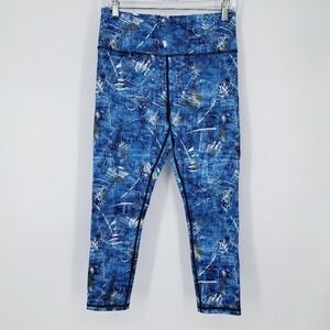 Zyia Denim Artist Pocket Light N Tight 7/8 Leggings‎ Size Medium